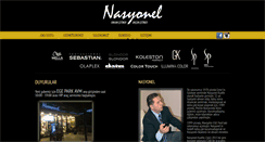 Desktop Screenshot of nasyonelkuafor.com