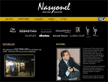 Tablet Screenshot of nasyonelkuafor.com